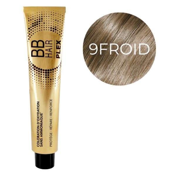 Oxidatiekleuring BBHair Plex zonder ammoniak nr. 9 ZEER LICHT NATUURLIJK KOEL Generik 100 ml Oxidatiekleuring BBHair Plex zonder ammoniak nr. 9 ZEER LICHT NATUURLIJK KOEL Generik 100 ml