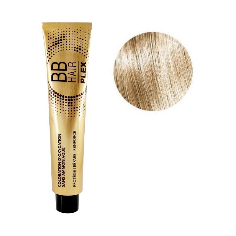 Oxidatiekleuring BBHair Plex zonder ammoniak nr. 10 Zeer Zeer Lichtblond Générik 100 ml.