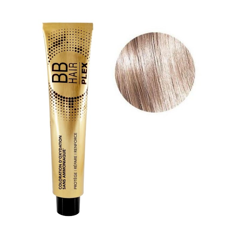 Oxidatiekleuring BBHair Plex zonder ammoniak nr. 10.12 Zeer Zeer Licht Asblond met Iriserende Tint Générik 100ml