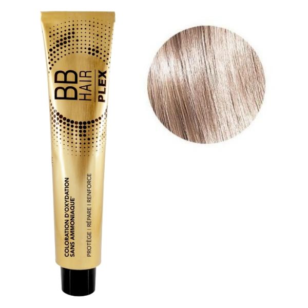 Oxidatiekleuring BBHair Plex zonder ammoniak nr. 10.12 Zeer Zeer Licht Asblond met Iriserende Tint Générik 100ml Oxidatiekleuring BBHair Plex zonder ammoniak nr. 10.12 Zeer Zeer Licht Asblond met Iriserende Tint Générik 100ml