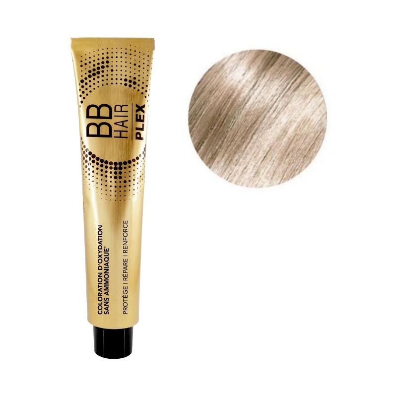 Oxydatiekleuring BBHair Plex zonder ammoniak nr. 12.2 Ultra Blond Iridescent Générik 100ml.
