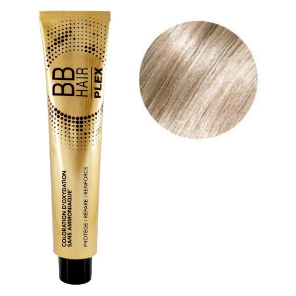 Oxydatiekleuring BBHair Plex zonder ammoniak nr. 12.2 Ultra Blond Iridescent Générik 100ml. Oxydatiekleuring BBHair Plex zonder ammoniak nr. 12.2 Ultra Blond Iridescent Générik 100ml.