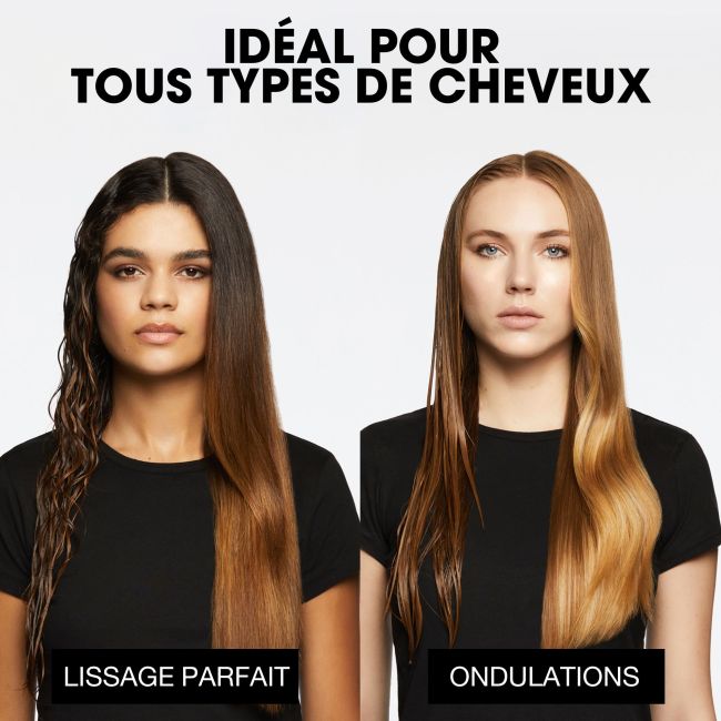Set met ghd stijltang en föhn Duet Style in het wit & gladmakende olie Sleek Talker.