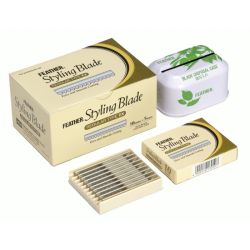 Caja de 5 paquetes de 10 cuchillas tipo pluma WG