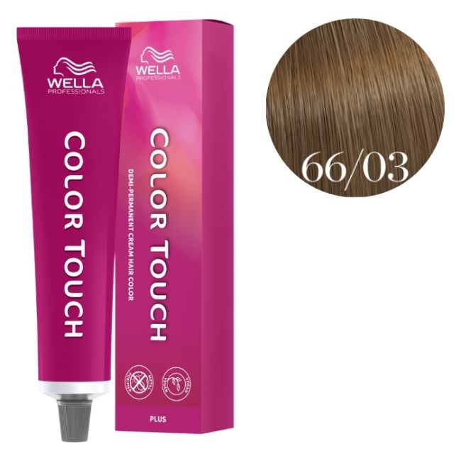 Colorazione Color Touch Plus Biondo Scuro Intenso Naturale Dorato 66/03 Wella 60ml