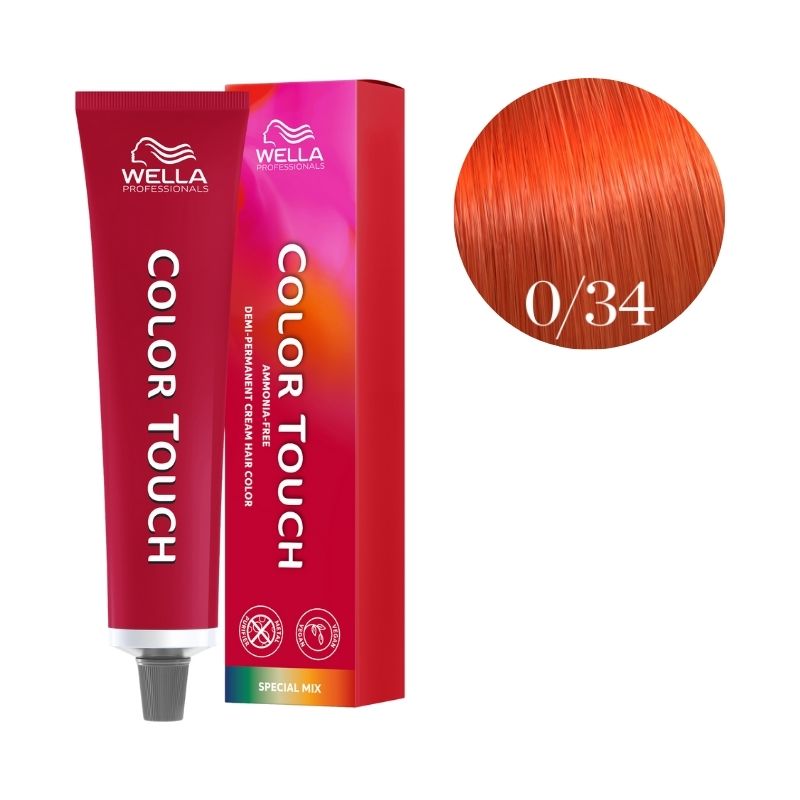 Kleuring Color Touch Special Mix Oranje 0/34 Wella 60ml
