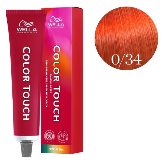 Kleuring Color Touch Special Mix Oranje 0/34 Wella 60ml
