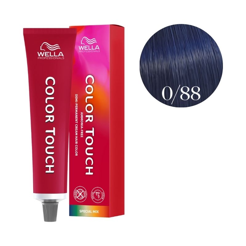 Kleuring Color Touch Special Mix Blauw 0/88 Wella 60ml