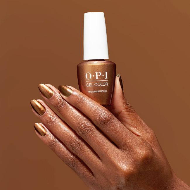 OPI Gel Kleur Millennium Mocha Metallic Mega Mix 15ML