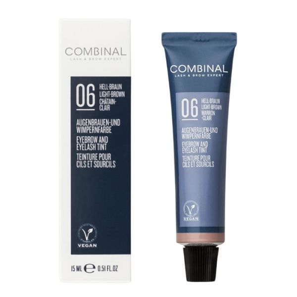 Kleuring Combinal Wimpers en Wenkbrauwen Bruin 15 ml Kleuring Combinal Wimpers en Wenkbrauwen Bruin 15 ml