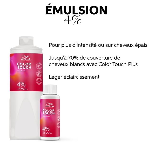 Emulsionsfarbe Touch 4% Wella 60ml