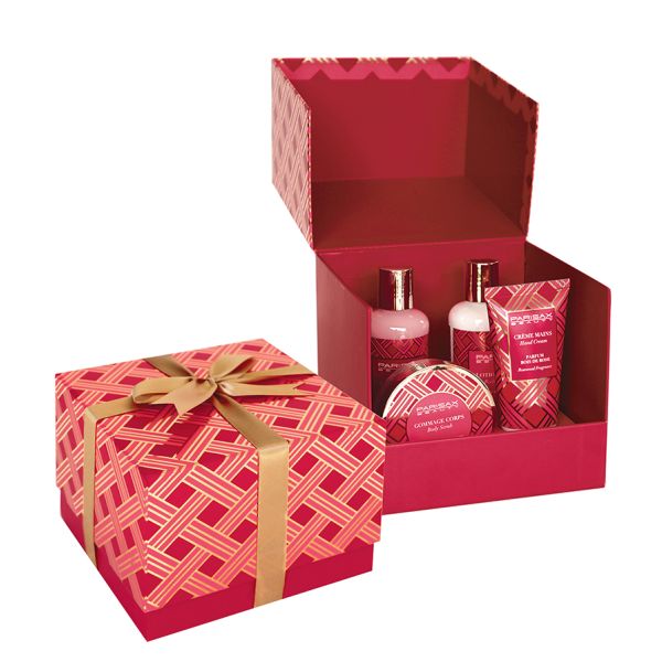 Conjunto de presente Spa com 4 produtos Parisax Conjunto de presente Spa com 4 produtos Parisax