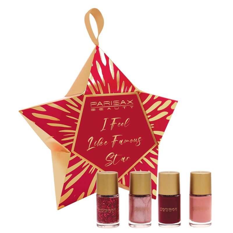 Stern-Set mit 4 Nagellacken von Parisax.