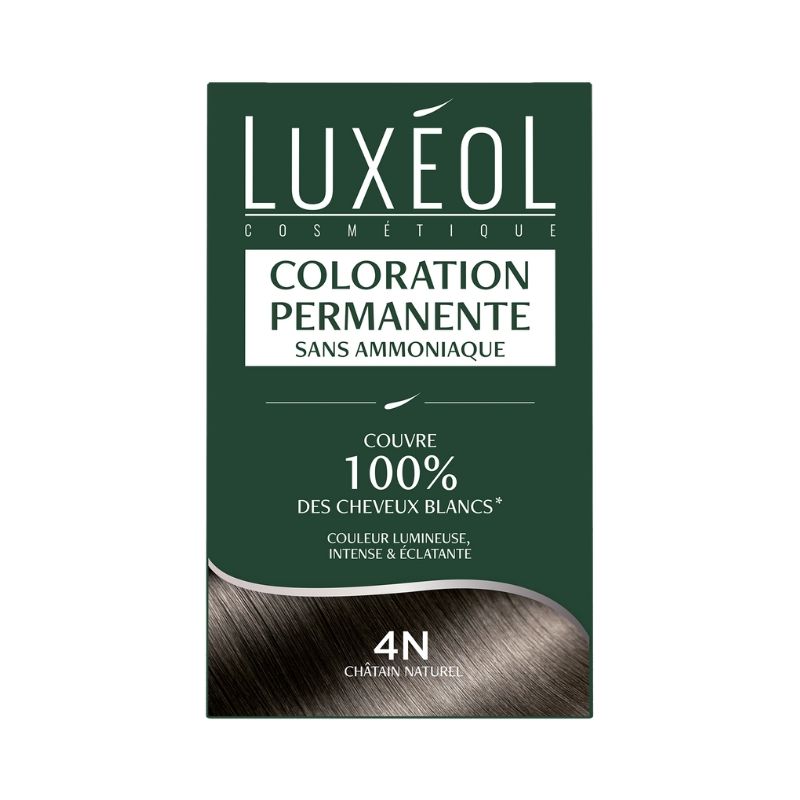 Kleuring 4N Natuurlijk Bruin Luxéol 60 ml