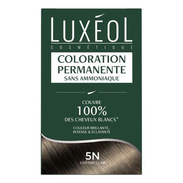 Coloración 5N Castaño Claro Luxéol 60ml Coloración 5N Castaño Claro Luxéol 60ml