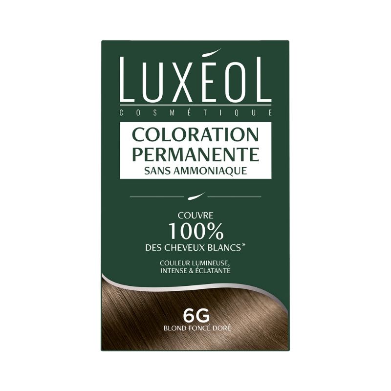 Coloration 6G Dunkelblondes Gold Luxéol 60ml