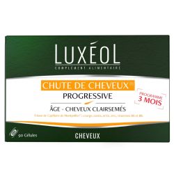 Caída progresiva del cabello 3 meses Luxéol 90 unidades