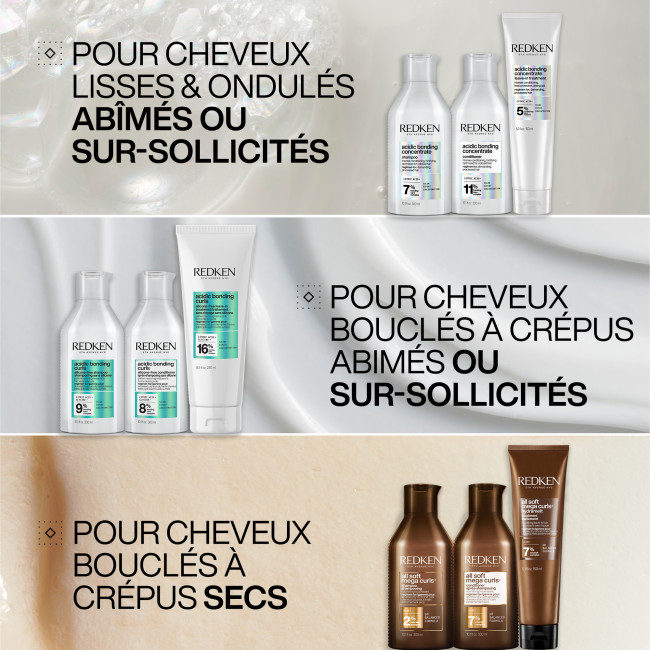 Herstellende shampoo voor beschadigd krullend haar Acidic Bonding Curls