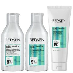 Champú reparador para cabello rizado dañado Acidic Bonding Curls