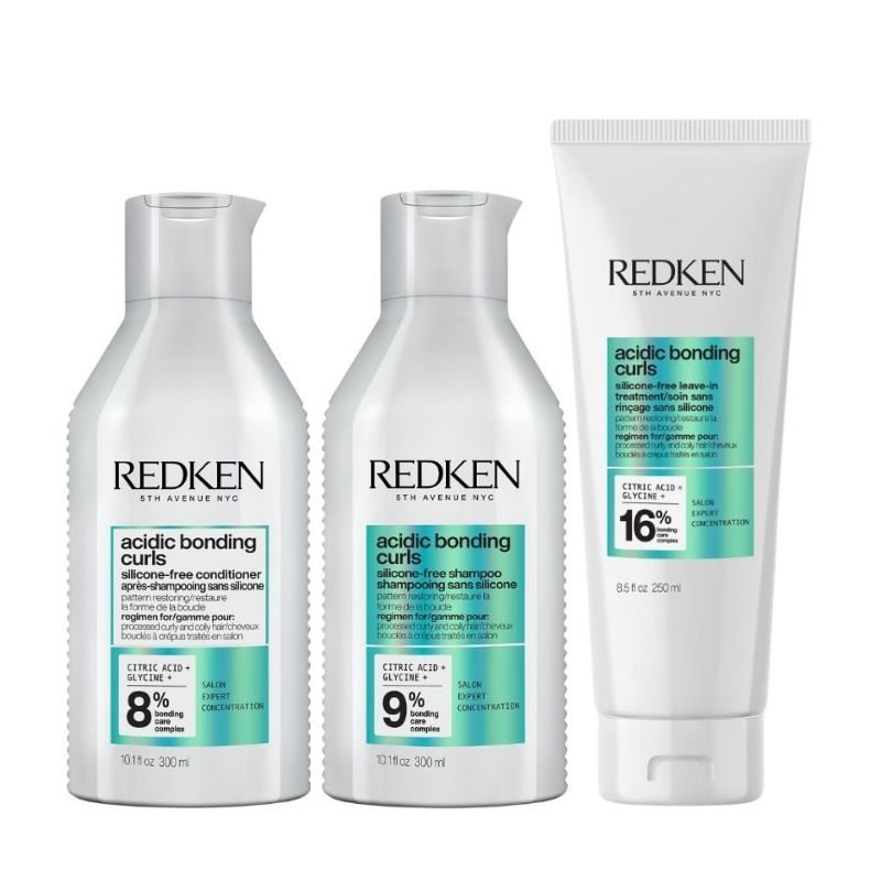 Herstellende shampoo voor beschadigd krullend haar Acidic Bonding Curls
