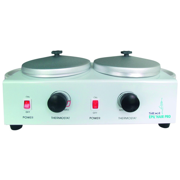 Wax Heater Double Bowl Sibel Wax Heater Double Bowl Sibel