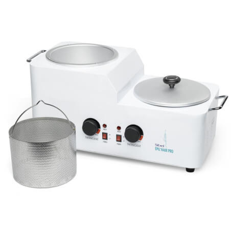 Waxverwarmer met 2 filters en mandjes