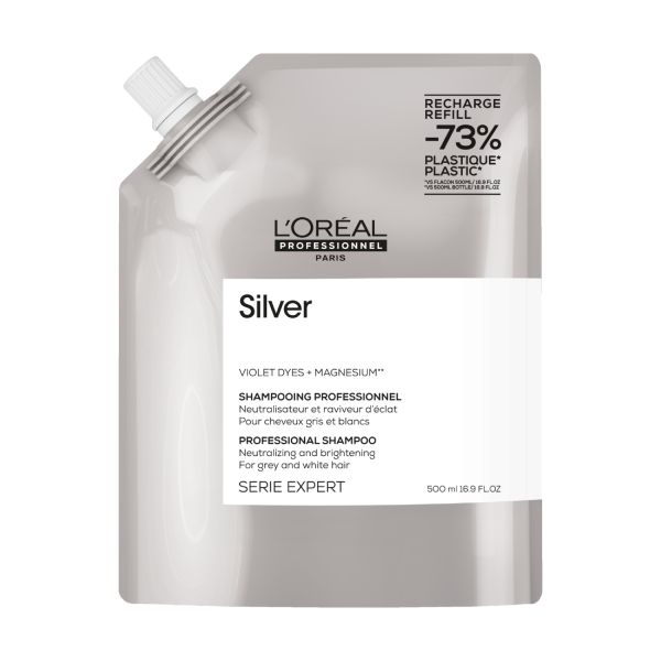 Recarga de shampoo Silver L'Oréal Professionnel 500ml Recarga de shampoo Silver L'Oréal Professionnel 500ml