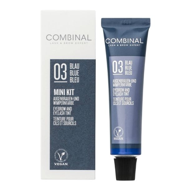 Kleuring Combinal Wimpers en Wenkbrauwen blauw 15ml Kleuring Combinal Wimpers en Wenkbrauwen blauw 15ml
