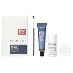 Kit Hair Dye Combinal Eyebrows and Eyelashes Natural Brown