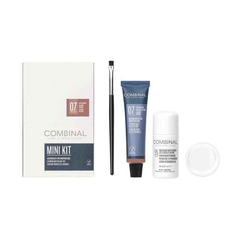 Kit Kleuring Combinal Wimpers en Wenkbrauwen natuurlijk bruin
