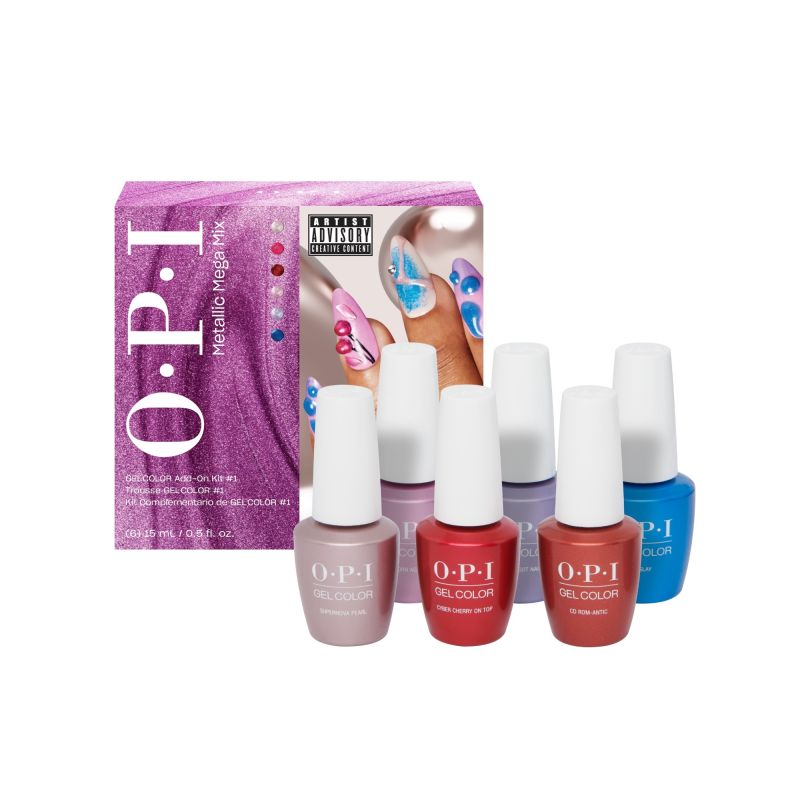 OPI Coffret Gel Color nr. 1 Metallic Mega Mix