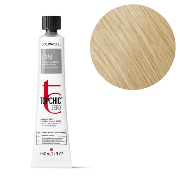 Kleuring Topchic Zero 10n extra lichtblond Goldwell 60ml Kleuring Topchic Zero 10n extra lichtblond Goldwell 60ml
