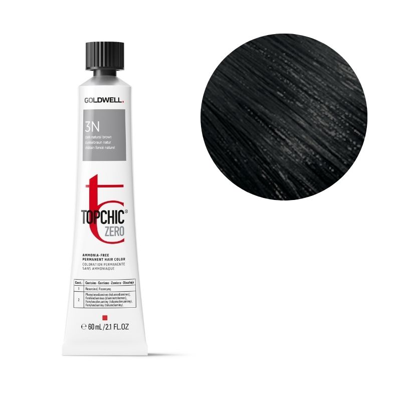 Kleur Topchic Zero 3n donkerbruin 60 ml Goldwell