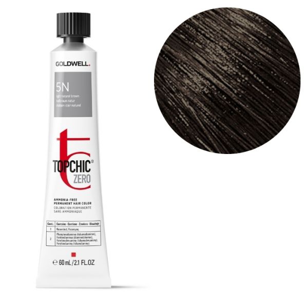 Kleuring Topchic Zero 5n lichtbruin Goldwell 60 ml Kleuring Topchic Zero 5n lichtbruin Goldwell 60 ml