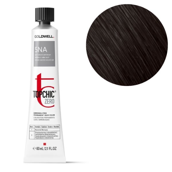 Kleuring Topchic Zero 5na licht asblond Goldwell 60ml Kleuring Topchic Zero 5na licht asblond Goldwell 60ml