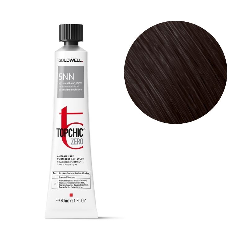 Kleur Topchic Zero 5nn lichtbruin extra Goldwell 60ml