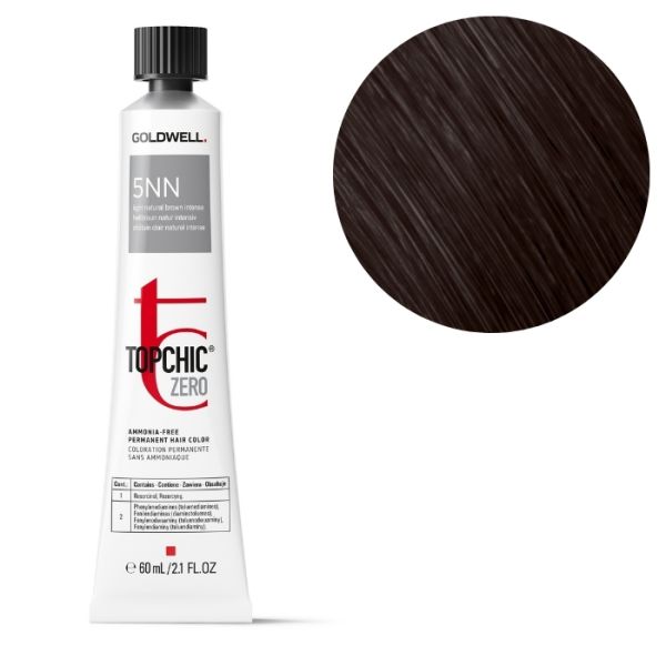 Kleur Topchic Zero 5nn lichtbruin extra Goldwell 60ml Kleur Topchic Zero 5nn lichtbruin extra Goldwell 60ml