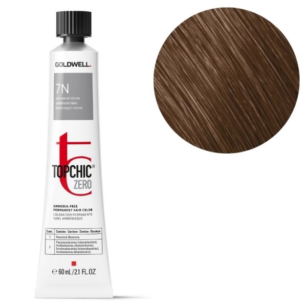 Kleuring Topchic Zero 7n middenblond Goldwell 60ml Kleuring Topchic Zero 7n middenblond Goldwell 60ml