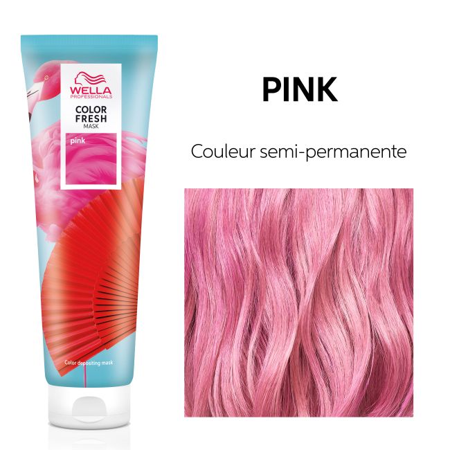 Kleurend masker Pink Color Fresh Mask van Wella 150ML