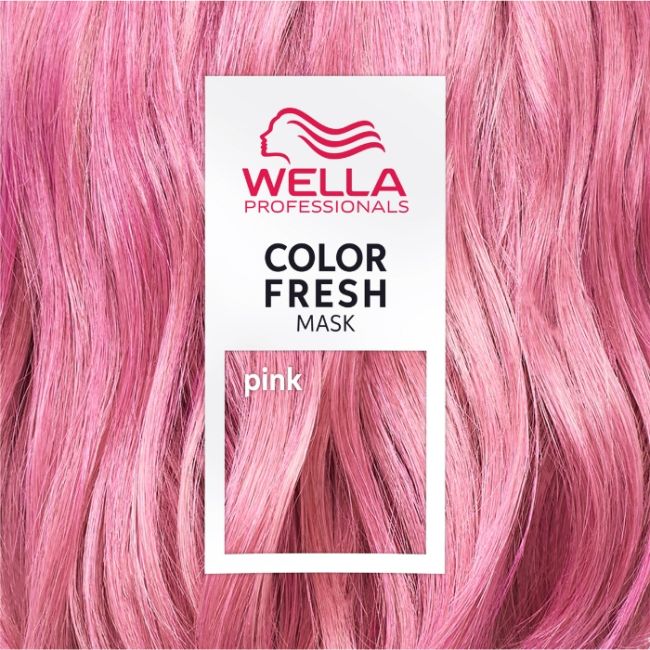 Kleurend masker Pink Color Fresh Mask van Wella 150ML