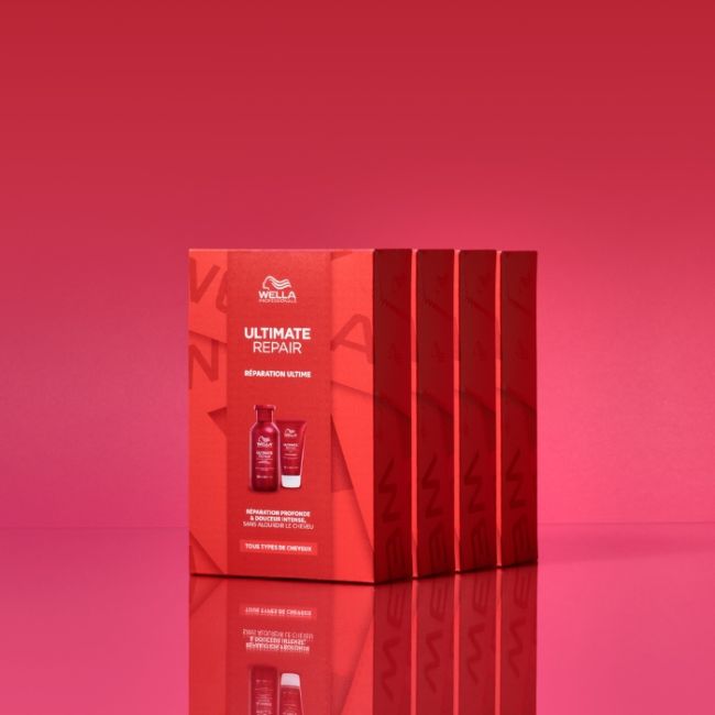 Ultimate Repair Wella, het ultieme reparatieset voor beschadigd haar.