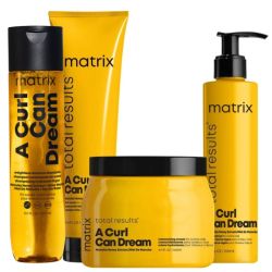 A Curl Can Dream Matrix-Routine für lockiges Haar