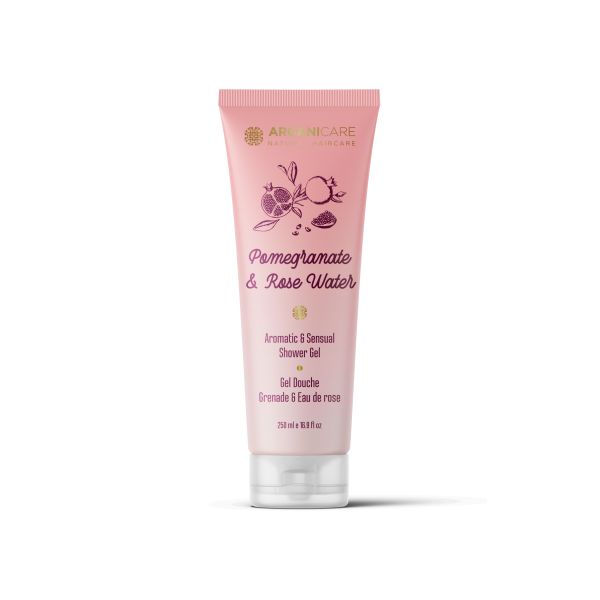Gel de banho Romã & Água de Rosas Arganicare Gel de banho Romã & Água de Rosas Arganicare