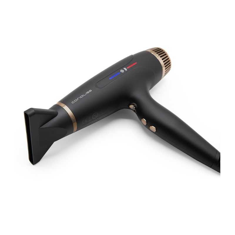 Föhn Typhoon Black Copper 2400w digitaal Corioliss