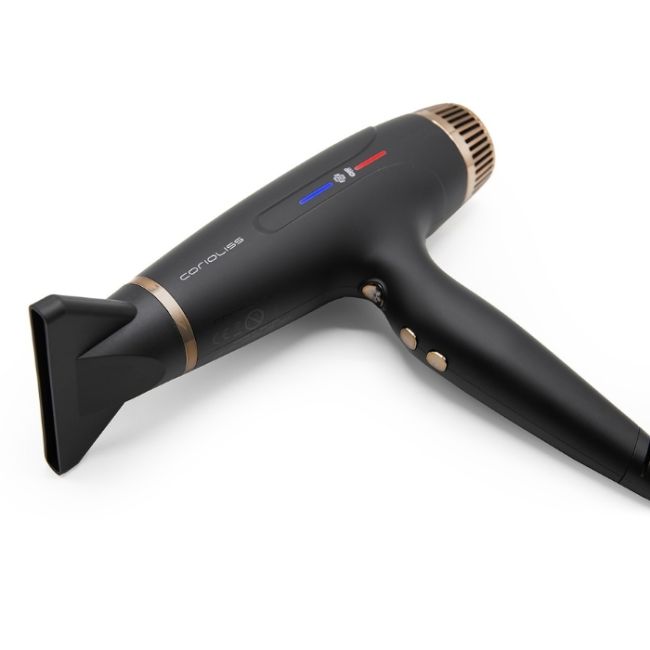 Föhn Typhoon Black Copper 2400w digitaal Corioliss