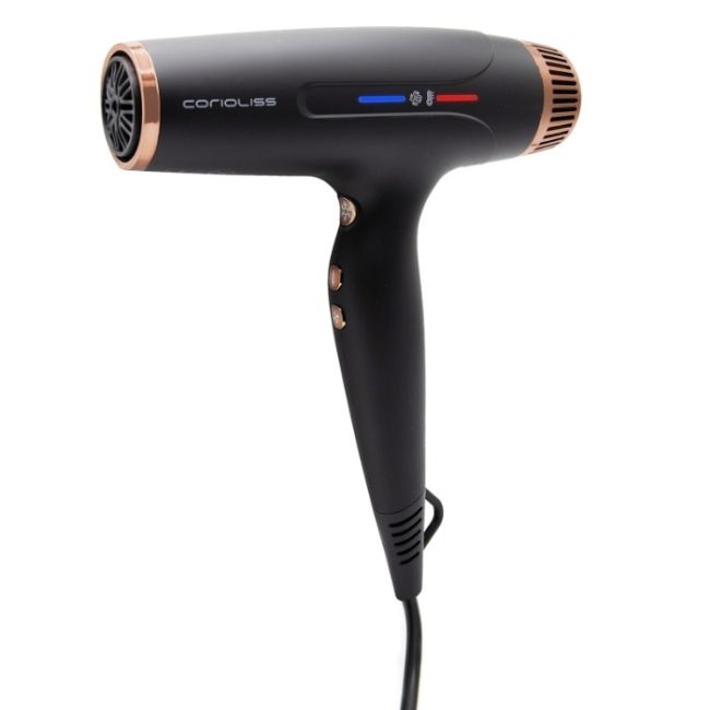 Föhn Typhoon Black Copper 2400w digitaal Corioliss