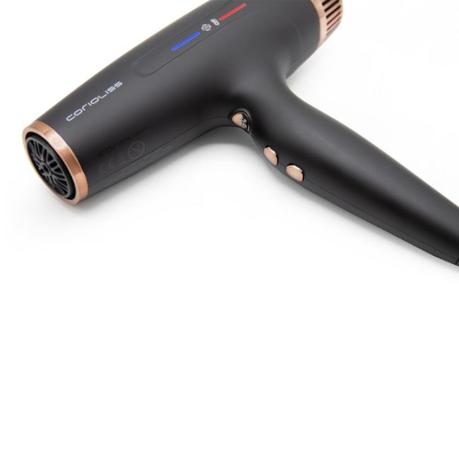 Föhn Typhoon Black Copper 2400w digitaal Corioliss