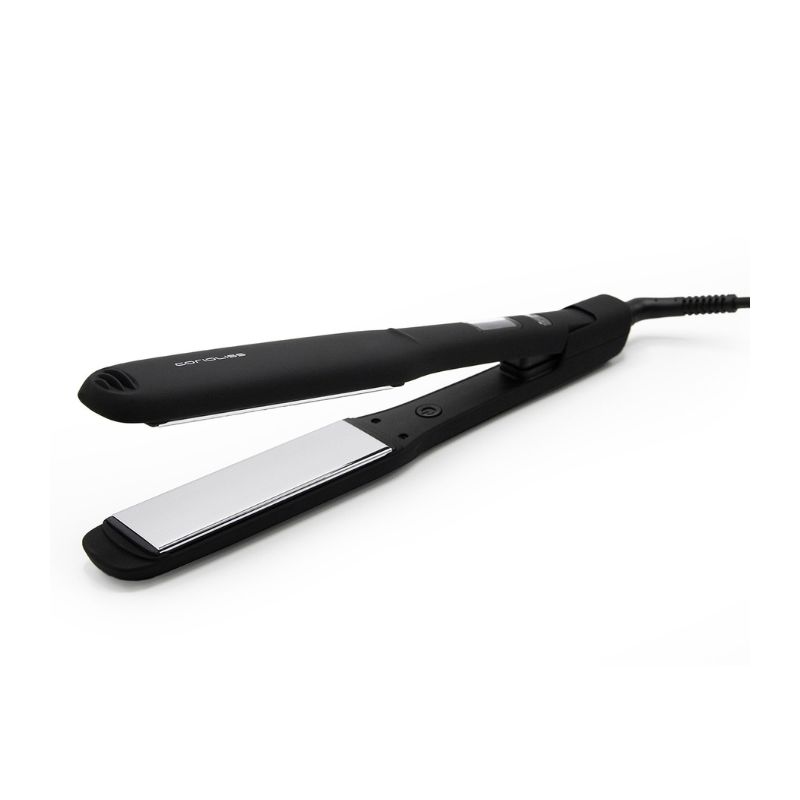 Stijltang wide black soft touch Corioliss