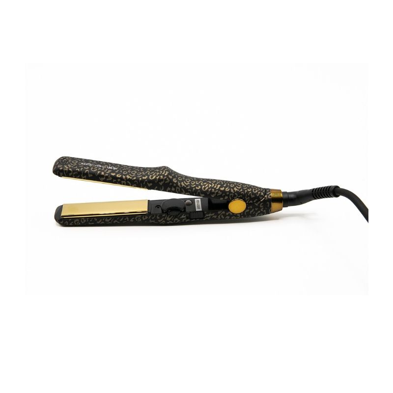 Alisador de viagem C-Trip Gold Leopard Soft Touch Corioliss