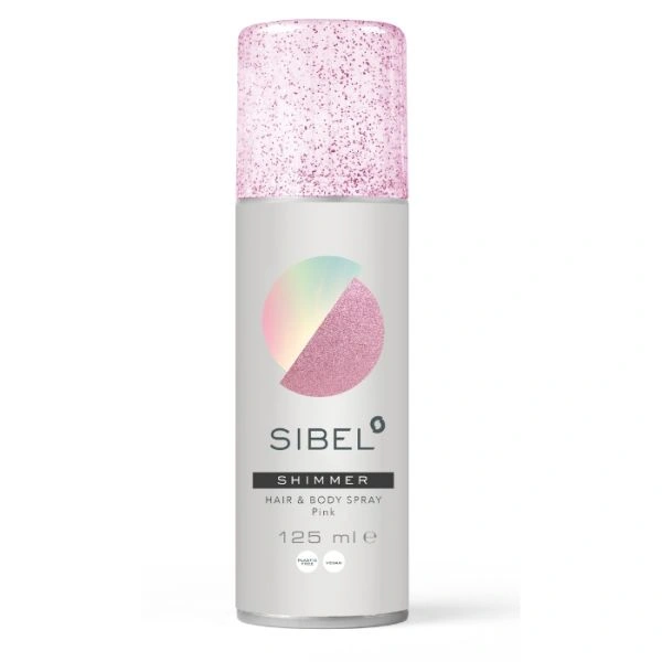 Rosé glitzernder Spray. Rosé glitzernder Spray.